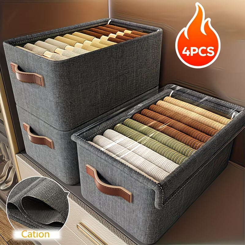 📦 PACK DE 3 BOÎTES DE RANGEMENT PREMIUM – L'ORDRE PARFAIT ✨