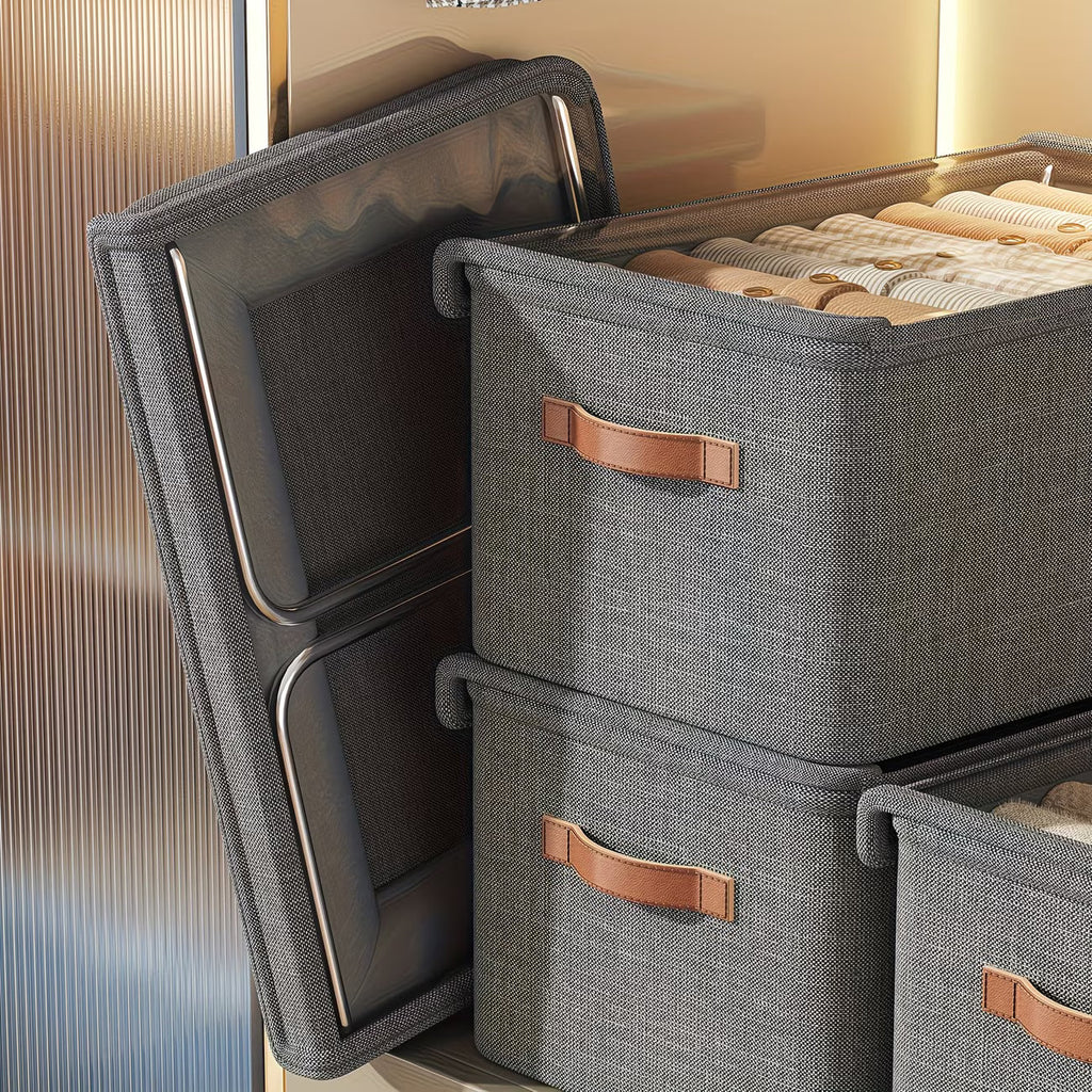📦 PACK DE 3 BOÎTES DE RANGEMENT PREMIUM – L'ORDRE PARFAIT ✨