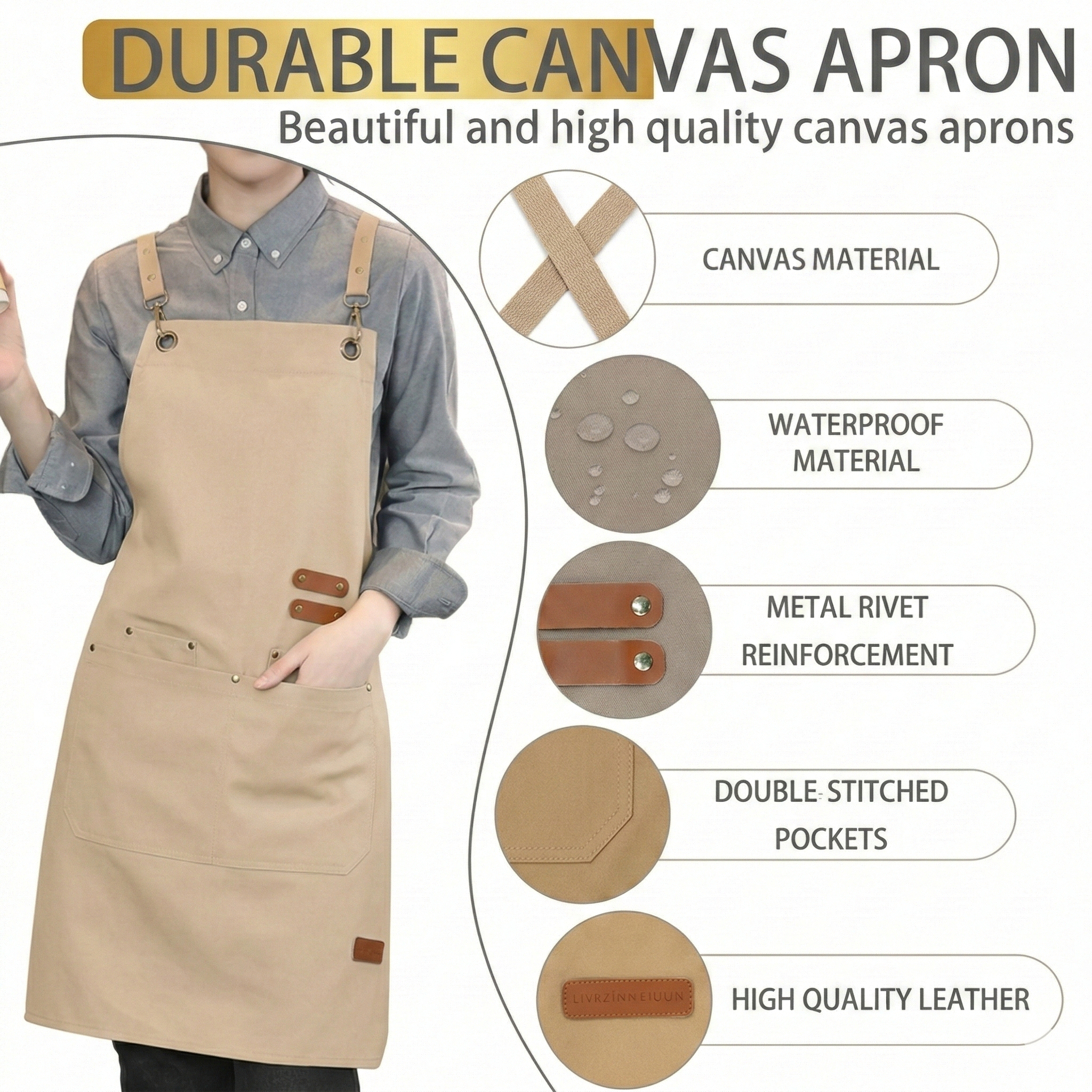 YT OFFRE SPÉCIALE : Pack de 3 Tabliers de Cuisine Premium (Couleurs Assorties)