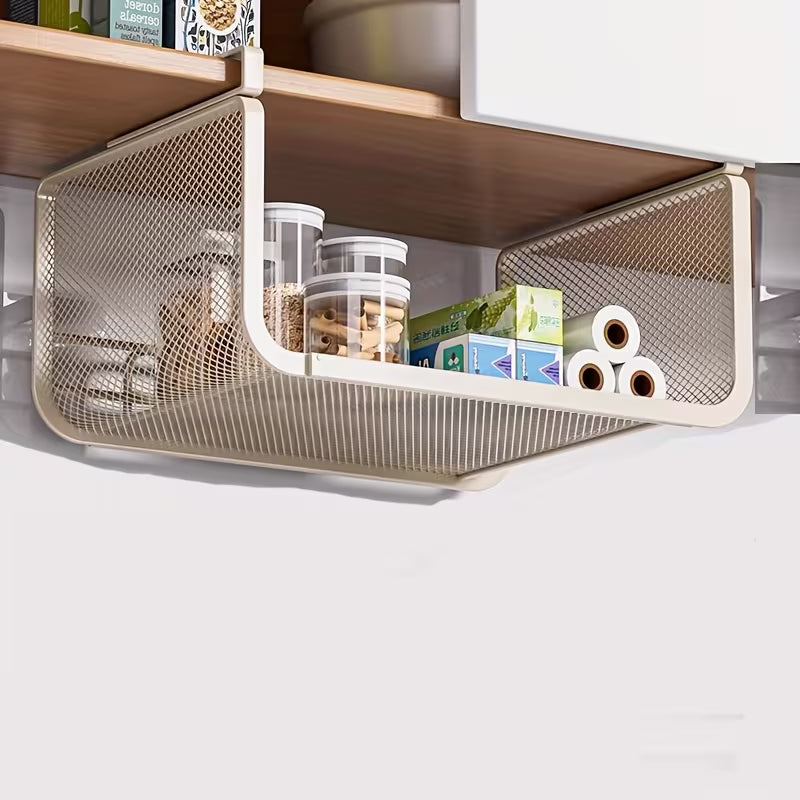 🏠 Organisateur de Cuisine Télescopique en Acier Carbone Premium